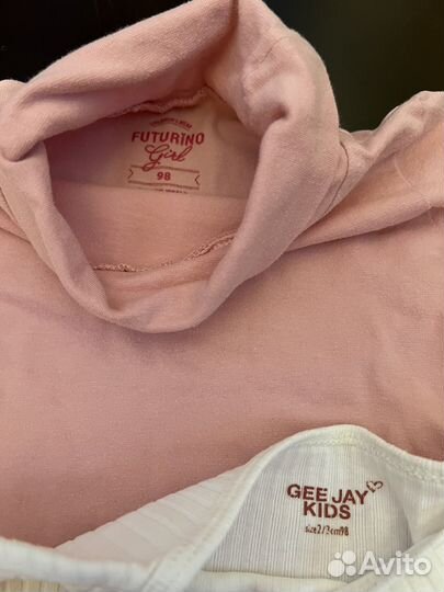 Лонгслив для девочки 92