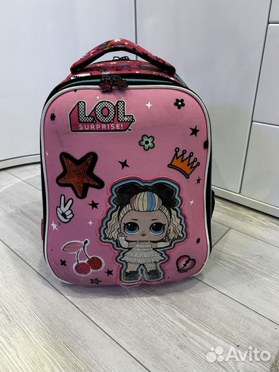 Школьный рюкзак с ортопедической спинкой LOL