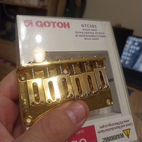 Gotoh Фиксированный бридж для электрогитары 10.5