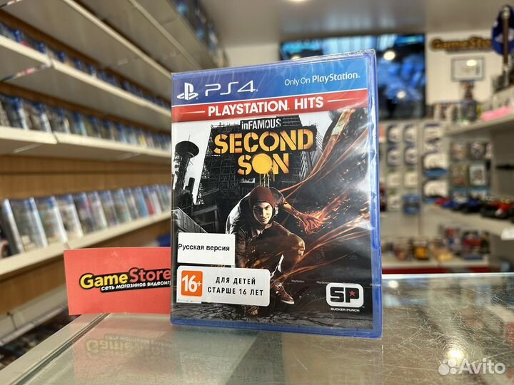 Infamous Second Son PS4 новая