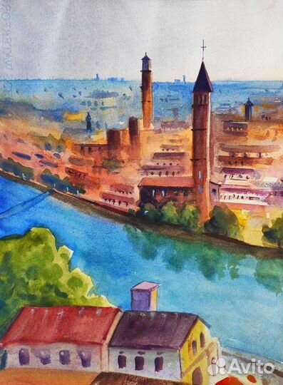 Картины акварелью