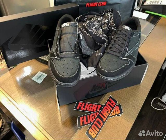 Кроссовки Nike x Travis Scott Black Phantom