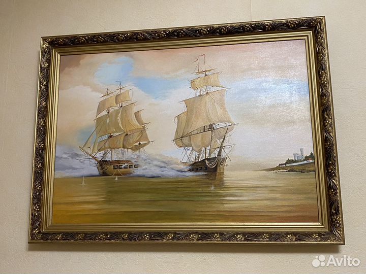 Картина маслом на холсте 2007г