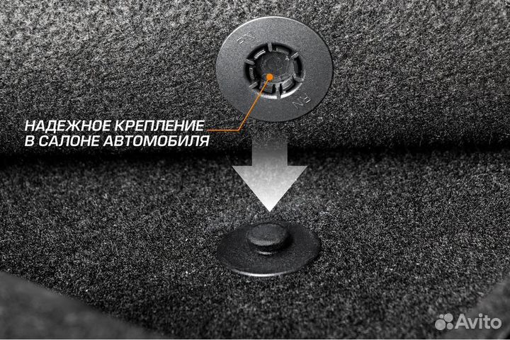 Коврики салона Standard Renault Arkana 19