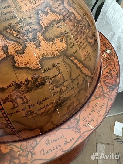 Глобус бар напольный