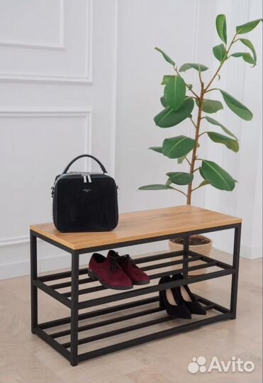 Обувница этажерка банкетка для обуви