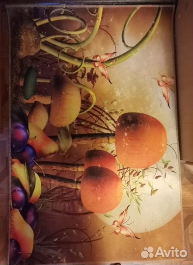 Коврик красочный прикроватный новый