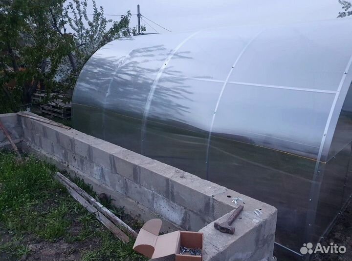 Теплица из поликарбоната