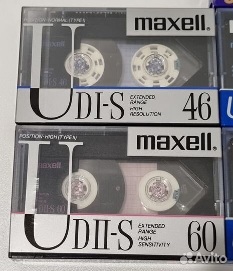 Аудио кассеты Maxell UDX-II UDI-S udii-S UDI-N