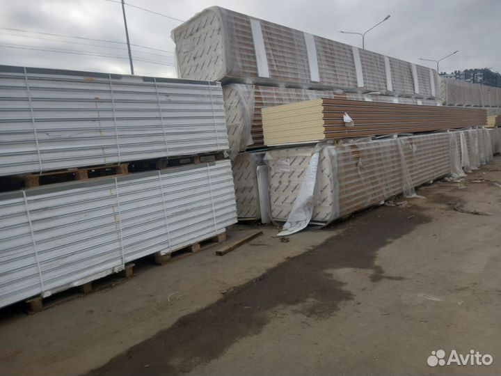Сэндвич панели в наличии на складе