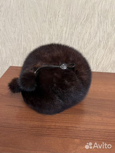 Шапка норковая женская