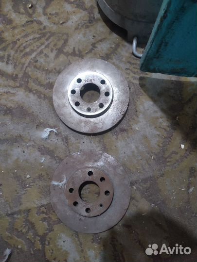 Передние тормозные диски на daewoo nexia r13