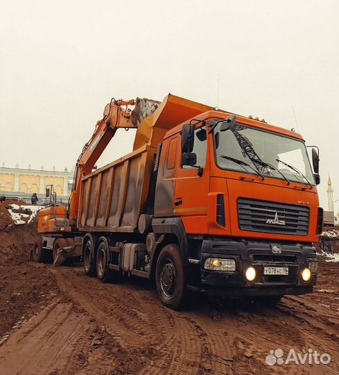 Песок строительный с доставкой