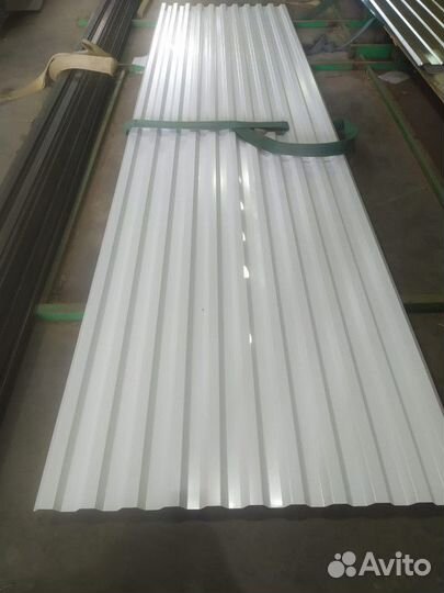 Профнастил С-21 белый
