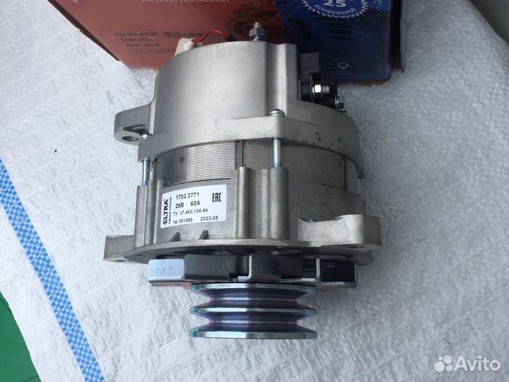 Урал, Краз, Маз генератор новый 28В 60А Прамо