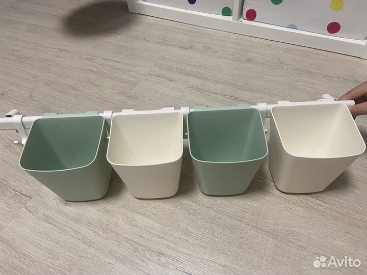 Рейлинг sunnersta ikea, крючки и контейнеры