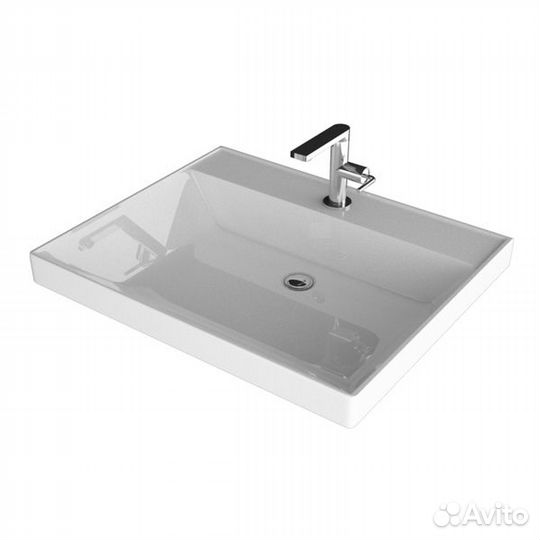 Раковина над стиральной машиной R50, белая