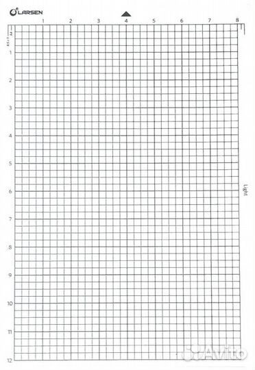 Липкий коврик из пластика со слабым клеевым слоем