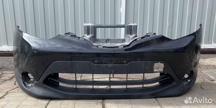 Передний бампер на nissan qashqai