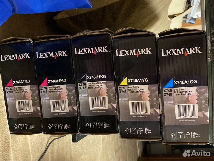 Картриджи lexmark