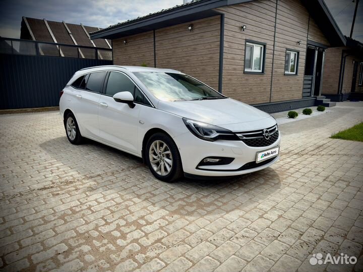 Opel Astra 1.6 AT, 2019, 125 000 км