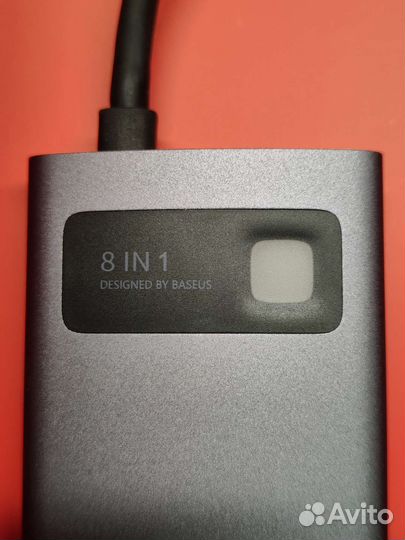 Type-C концентратор,hdmi, RJ45, USB3.1 Картридер