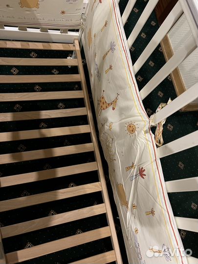 Детская кроватка Pali с маятником, белая, Italy