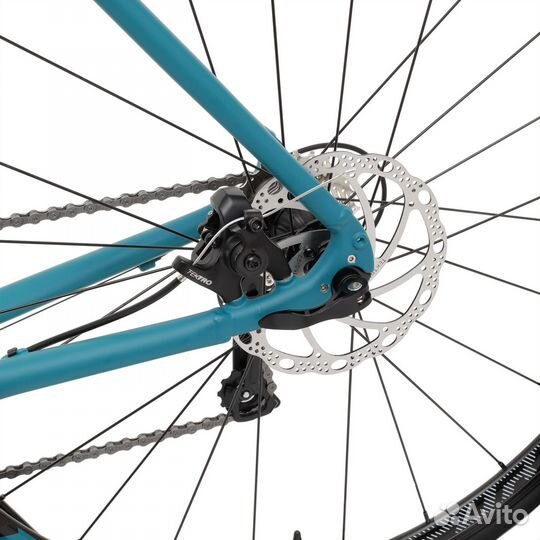 Велосипед welt R100 Disc (2023) Marine Green Kra65