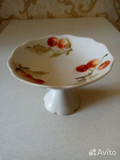 Винтаж ссср:ваза для фруктов,чайн.чашки и сахарниц