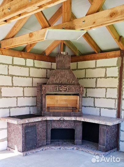 Сборный барбекю комплекс В наличии