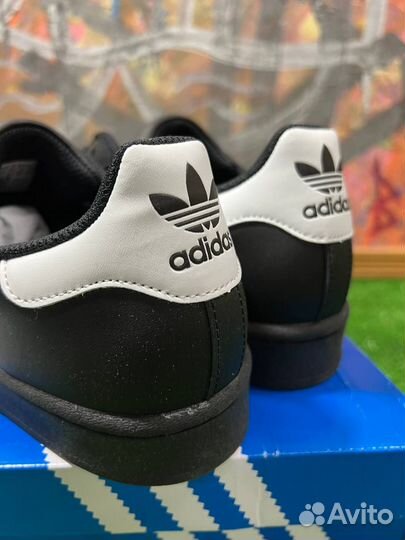 Adidas Superstar Черные Оригинал