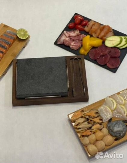 Вулканический камень для жарки