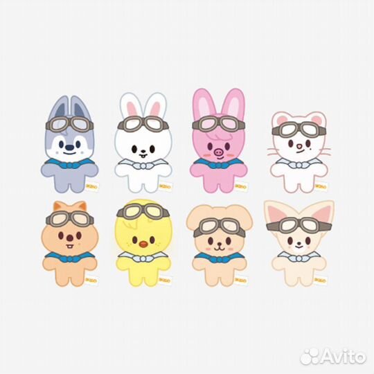 Stray Kids skzoo pilot plush