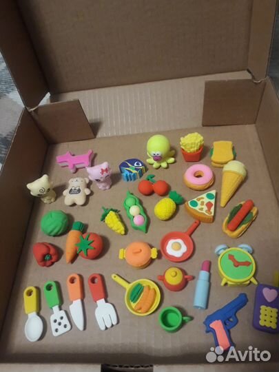 Ластики коллекция