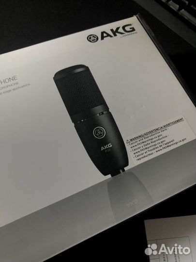 Студийный микрофон akg p120