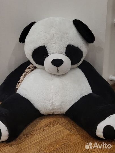 Панда медведь плюшевый большой