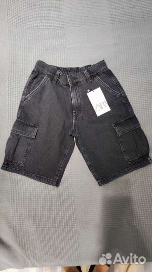 Джинсовые шорты Зара новые