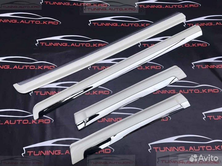 Молдинги дверей Toyota Land Cruiser Prado 150 W134