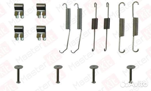 77AP154 Комплект установочный барабанных колодок