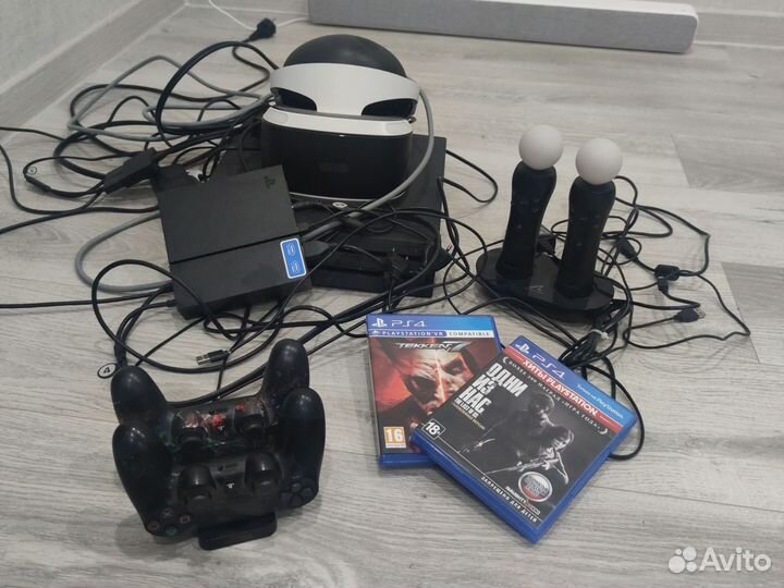 Sony PS4 pro 1tb, vr очки, мувпады. Сони пс4, пс 4