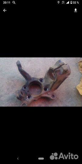 Кулак рулевой на Шкода Октавия универсал левый