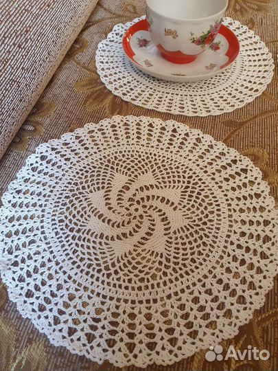 Салфетки вязаные крючком