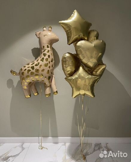 Фонтан из шаров на День Рождения детские