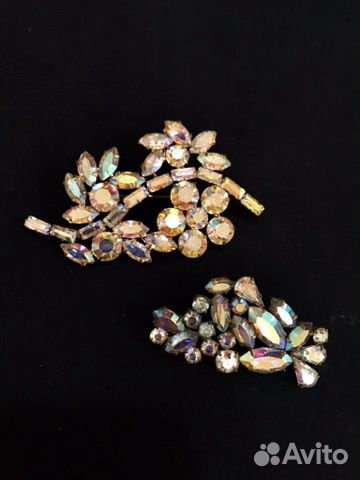 Броши.Винтаж.Чехословакия.Украшения