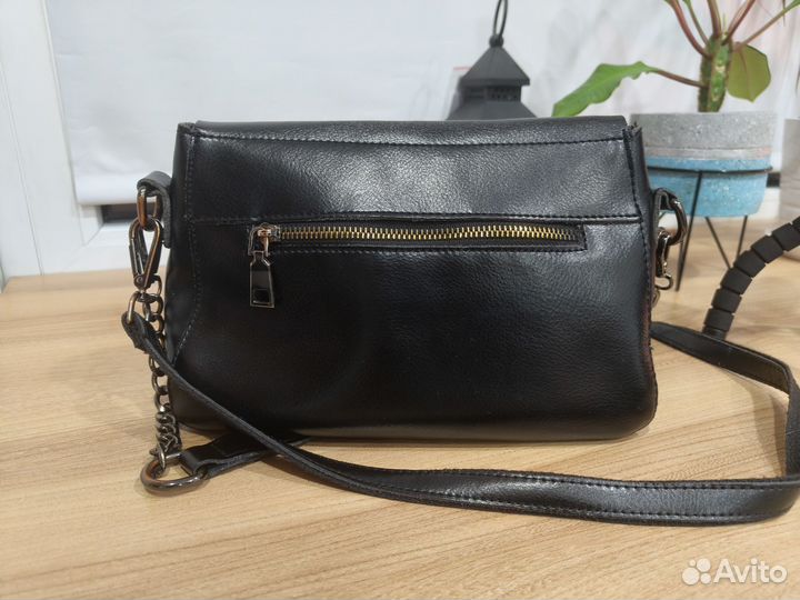 Сумка натуральная кожа винтаж ретро