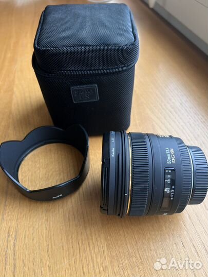 Объектив Sigma AF 50mm f/1.4 EX DG HSM Nikon F