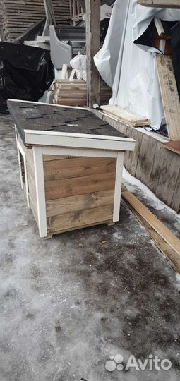 Будка для собаки утепленная