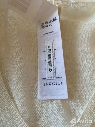 Кардиган джемпер лен