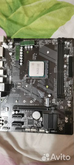 Кит am4 с редким процессором 3200ge
