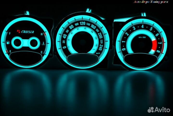 Chrysler PT Cruiser (00-05) Тюнинг шкалы приборов